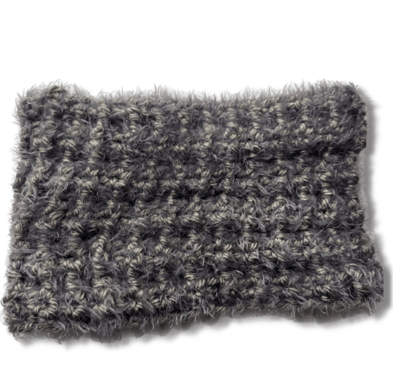 Gray Lilac soft neck warmer